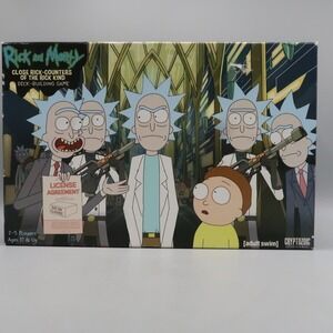 Rick and Morty Deck Building Game Close Rick-Counters of the Rick Kind
